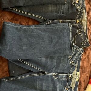 Women's Bootcut Blue Jeans